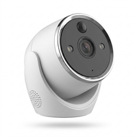 Smart Garage Door Camera, 2-Way Audio, Live Streaming, Human Motion Detection, 24/7 Recording, Infrared Night Vision, Remote Closure & Alerts, Alexa/Google Asst Compatible, Cam/Gar/Wifi — Studio Shot