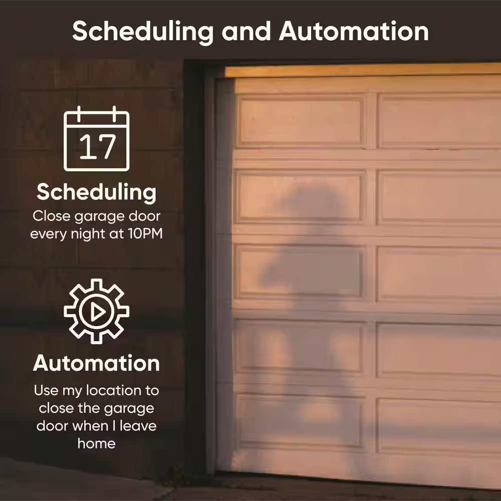 Wired Garage Door Controller Home Security Camera (Starter Bundle)