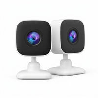 2K Cameras for Home Security Dual-Band 5G/2.4Ghz Wifi Indoor Camera Baby Monitor & Pet Camera for Dog Cat Elder AI Motion Detect 2-Way Audio Night Vision 24/7 Local Recording SD Cloud Storage 2 Pack — Studio Shot
