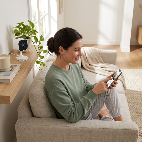 Home Security Camera Designed for Dual-Band WiFi, 2K Resolution, AI Motion Detection, 24/7 Local Recording