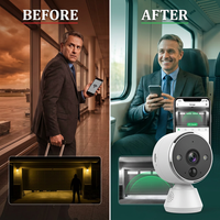 Smart Garage Door Camera, 2-Way Audio, Live Streaming, Human Motion Detection, 24/7 Recording, Infrared Night Vision, Remote Closure & Alerts, Alexa/Google Asst Compatible, Cam/Gar/Wifi — Before & After