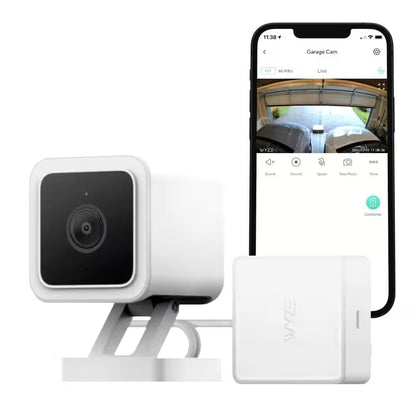 Wired Garage Door Controller Home Security Camera (Starter Bundle)