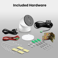 Smart Garage Door Camera, 2-Way Audio, Live Streaming, Human Motion Detection, 24/7 Recording, Infrared Night Vision, Remote Closure & Alerts, Alexa/Google Asst Compatible, Cam/Gar/Wifi